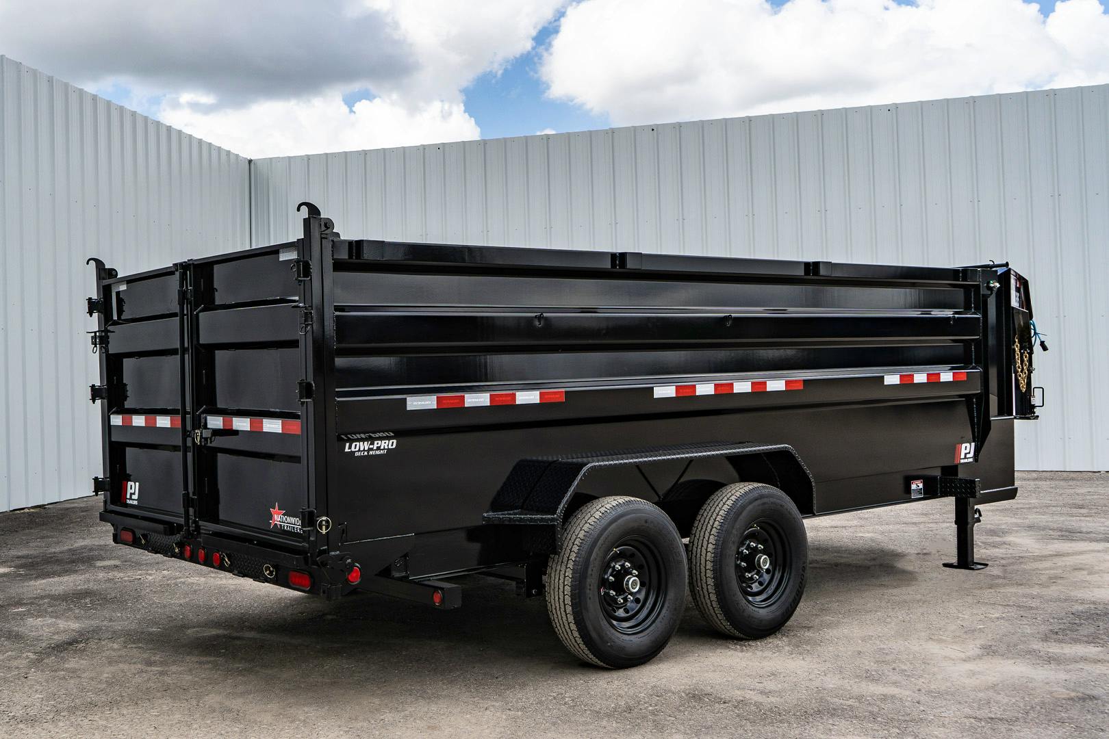 PJ Trailers 16'x83" Low Pro High Side Dump Trailer w/ 4' Sides (DM) - Stock #88786 - Image 20 of 34