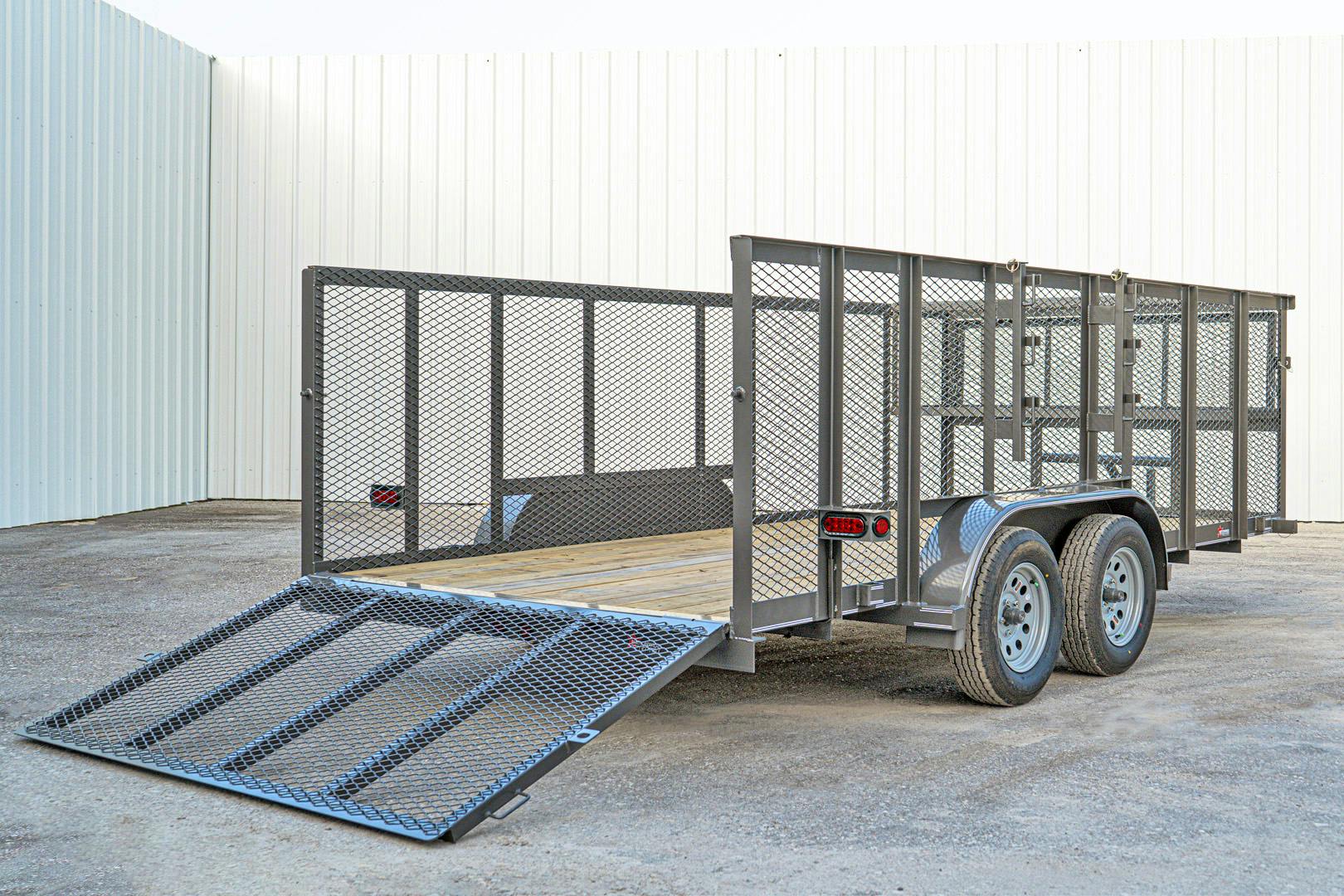 Texas Bragg 16'x83" Landscape Trailer w/ 4' Sides & 4' Gate (L2) - Stock #88790 - Image 16 of 16