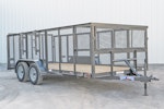 Texas Bragg 16'x83" Landscape Trailer w/ 4' Sides & 4' Gate (L2) Stock #88790 - Thumbnail 2