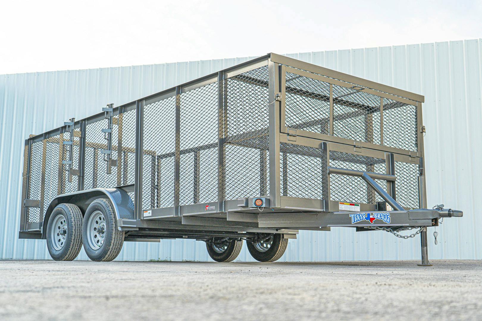 Texas Bragg 16'x83" Landscape Trailer w/ 4' Sides & 4' Gate (L2) - Stock #88790 - Image 3 of 16