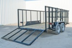 Texas Bragg 14'x83" Landscape Trailer w/ 4' Sides & 4' Gate (L2) Stock #88791 - Thumbnail 10