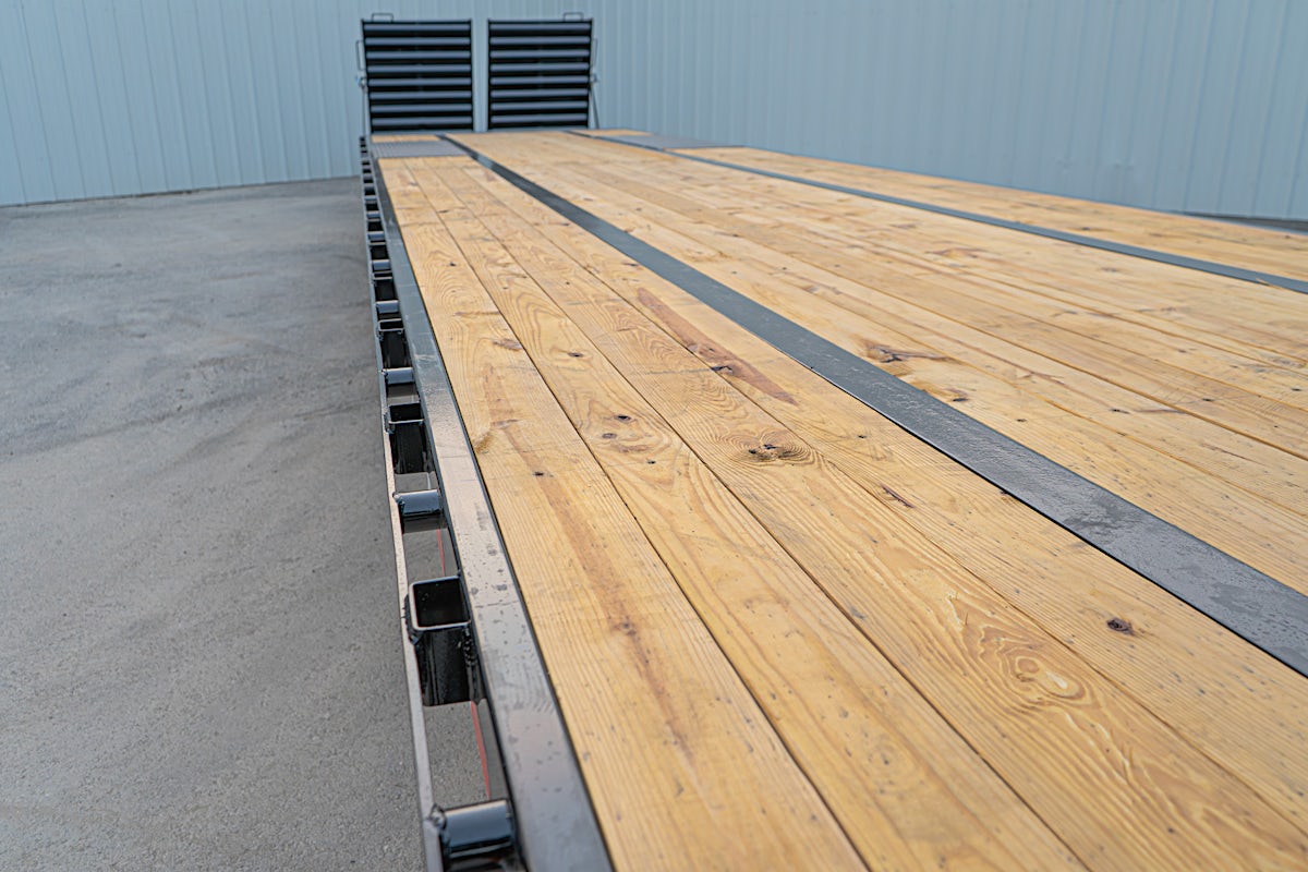 PJ Trailers 40'x102" Gooseneck Low Pro Flatbed Trailer w/ Duals (LD) - Stock #88806 - Image 12 of 20 PJ Trailers 40'x102" Gooseneck Low Pro Flatbed Trailer w/ Duals (LD) - Stock #88806 - Image 12 of 20