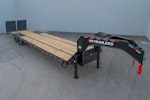 PJ Trailers 40'x102" Gooseneck Low Pro Flatbed Trailer w/ Duals (LD) Stock #88806 - Thumbnail 4
