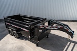 PJ Trailers 14'x83" GN Telescopic Dump Trailer w/ 4' Sides (DT) Stock #88809 - Thumbnail 7