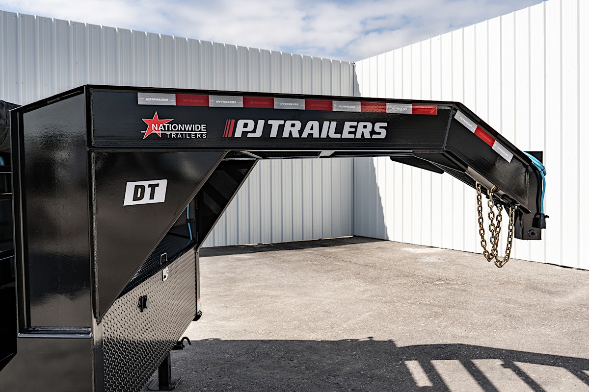 PJ Trailers 14'x83" GN Telescopic Dump Trailer w/ 4' Sides (DT) - Stock #88809 - Image 10 of 36 PJ Trailers 14'x83" GN Telescopic Dump Trailer w/ 4' Sides (DT) - Stock #88809 - Image 10 of 36