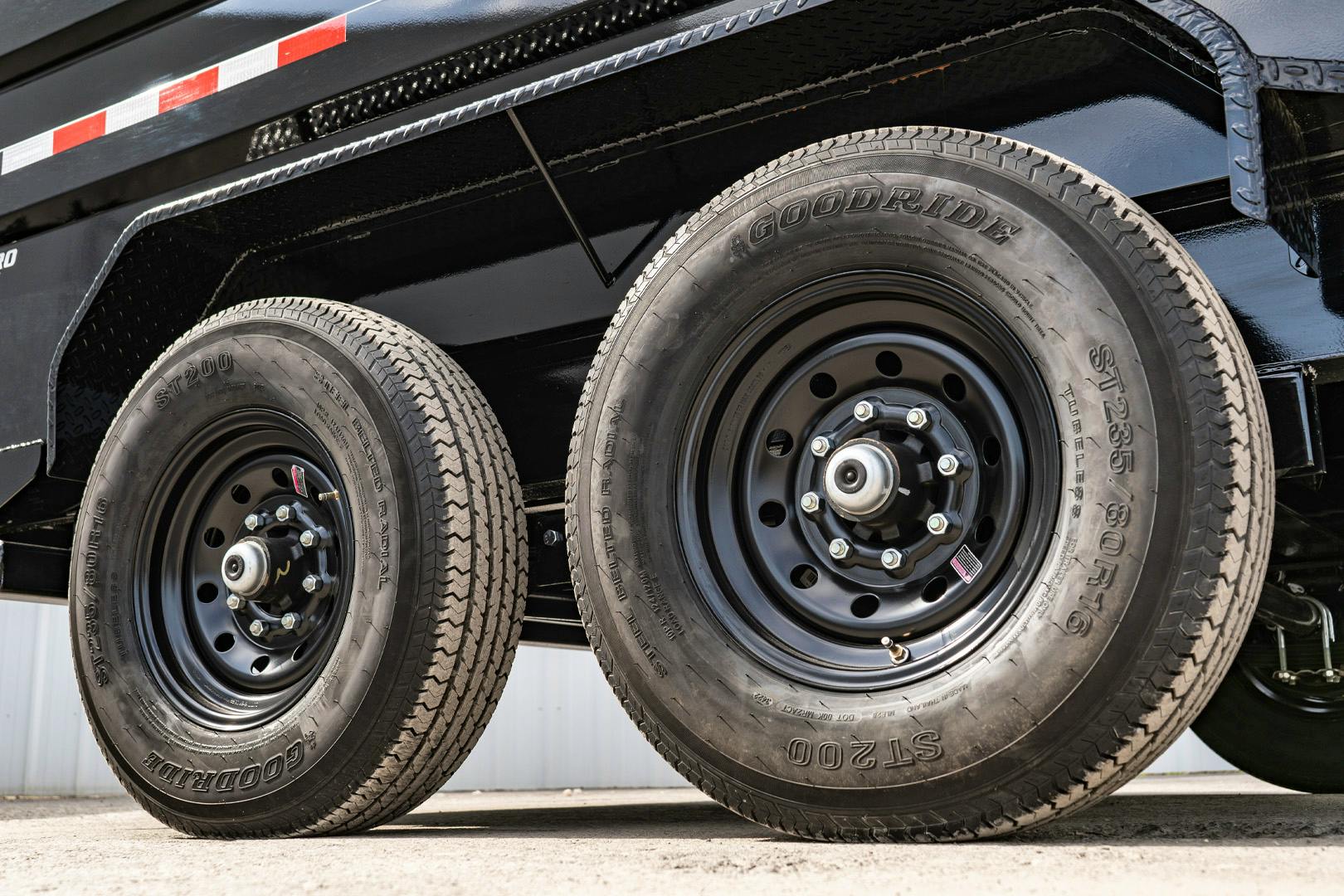 PJ Trailers 14'x83" GN Telescopic Dump Trailer w/ 4' Sides (DT) - Stock #88809 - Image 20 of 36