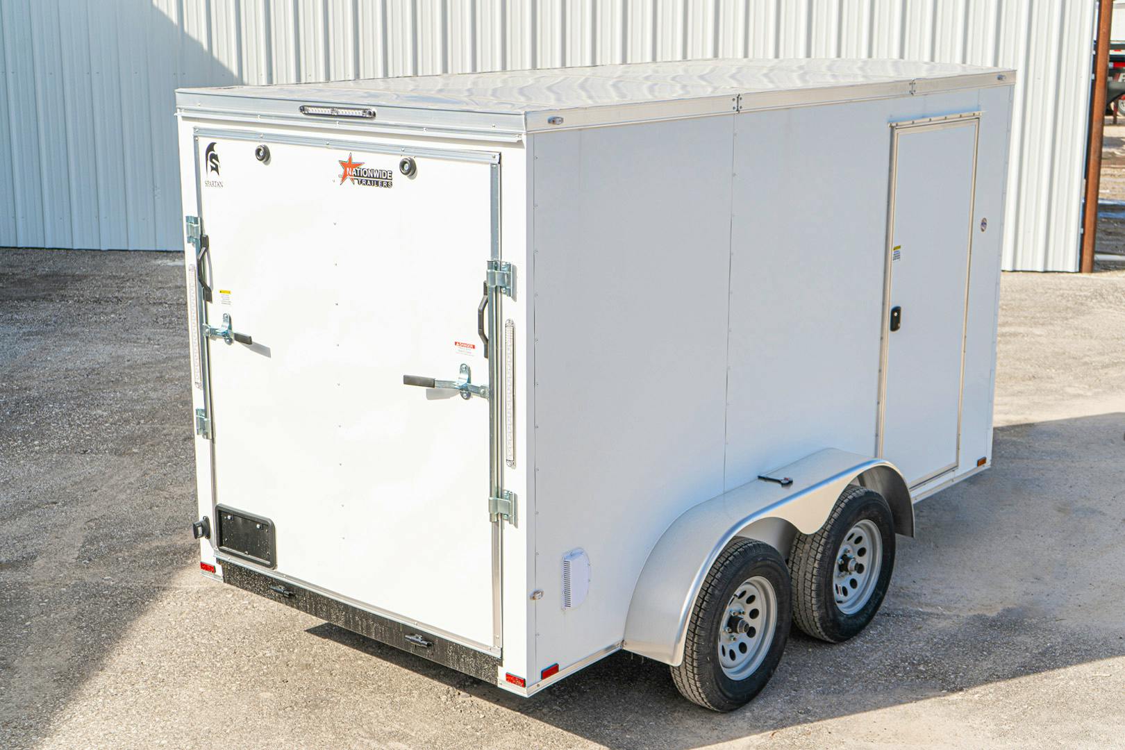Spartan 6'x12' Enclosed Cargo Trailer w/ Rear Ramp Door (C2) - Stock #88812 - Image 14 of 20