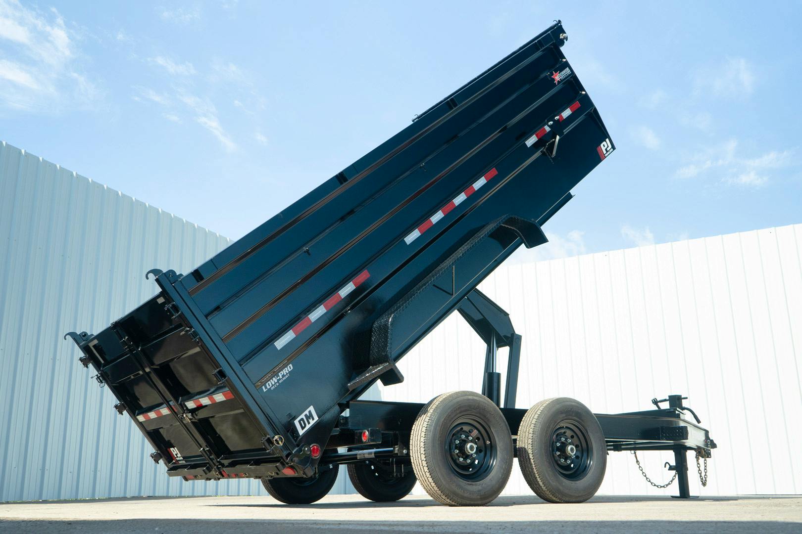 PJ Trailers 14'x83" Low Pro High Side Dump Trailer w/ 4' Sides (DM) - Stock #88819 - Image 24 of 30