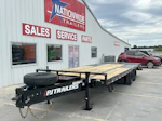 PJ Trailers 25'x102" Low Pro Pintle Flatbed Trailer w/ Duals (PL) Stock #88821 - Thumbnail 2