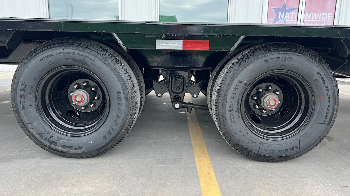 PJ Trailers 25'x102" Low Pro Pintle Flatbed Trailer w/ Duals (PL) - Stock #88831 - Image 6 of 8 PJ Trailers 25'x102" Low Pro Pintle Flatbed Trailer w/ Duals (PL) - Stock #88831 - Image 6 of 8