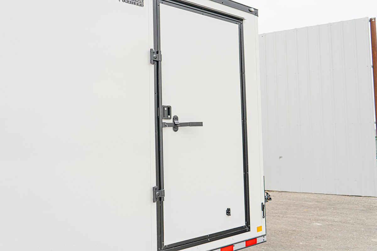 CellTech 8.5'x24' All-Steel Enclosed Cargo Trailer w/ Rear Ramp Door (C2) - Stock #88838 - Image 5 of 19 CellTech 8.5'x24' All-Steel Enclosed Cargo Trailer w/ Rear Ramp Door (C2) - Stock #88838 - Image 5 of 19