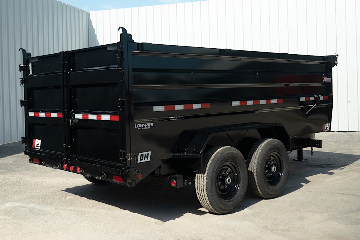 PJ Trailers 14'x83" Low Pro High Side Dump Trailer w/ 4' Sides (DM) - Stock #88842 - Image 21 of 30 PJ Trailers 14'x83" Low Pro High Side Dump Trailer w/ 4' Sides (DM) - Stock #88842 - Image 21 of 30