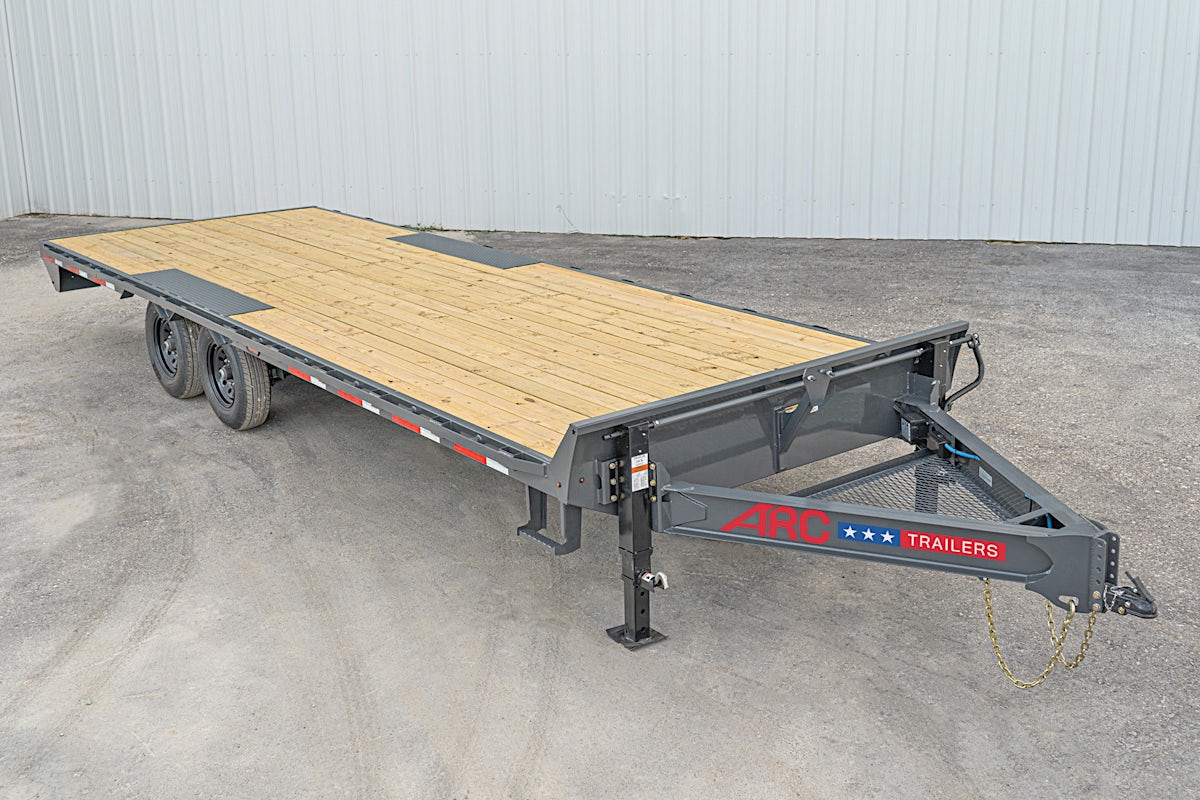 ARC Trailers 20'x102" 8" I-beam Deckover Trailer (BDS) - Stock #88846 - Image 1 of 11 ARC Trailers 20'x102" 8" I-beam Deckover Trailer (BDS) - Stock #88846 - Image 1 of 11