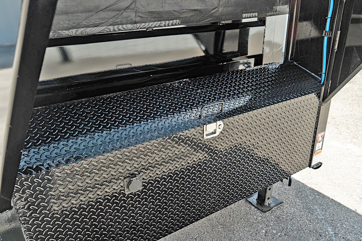 PJ Trailers 16'x83" Gooseneck HD Low Pro Dump Trailer w/ 3' Sides (DE) - Stock #88850 - Image 11 of 30 PJ Trailers 16'x83" Gooseneck HD Low Pro Dump Trailer w/ 3' Sides (DE) - Stock #88850 - Image 11 of 30