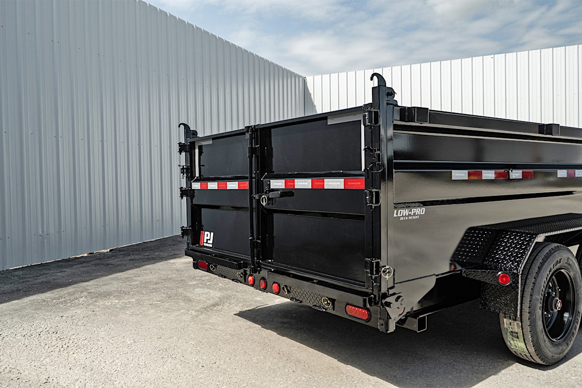 PJ Trailers 16'x83" Gooseneck HD Low Pro Dump Trailer w/ 3' Sides (DE) - Stock #88850 - Image 26 of 30 PJ Trailers 16'x83" Gooseneck HD Low Pro Dump Trailer w/ 3' Sides (DE) - Stock #88850 - Image 26 of 30