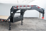 PJ Trailers 32'x102" Gooseneck Low Pro Flatbed Trailer w/ Singles (LS) Stock #88852 - Thumbnail 4
