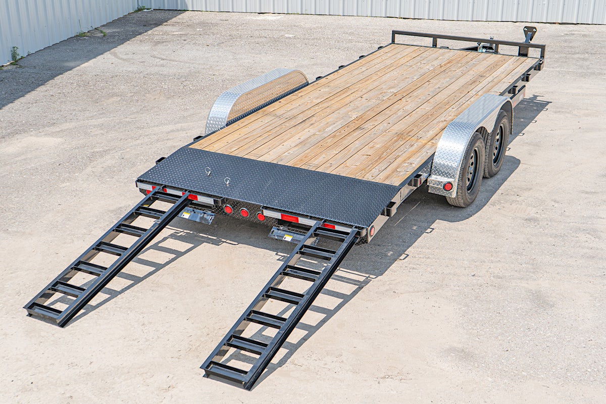PJ Trailers 18'x83" 5" Channel Car Trailer (C5) - Stock #88855 - Image 3 of 14 PJ Trailers 18'x83" 5" Channel Car Trailer (C5) - Stock #88855 - Image 3 of 14