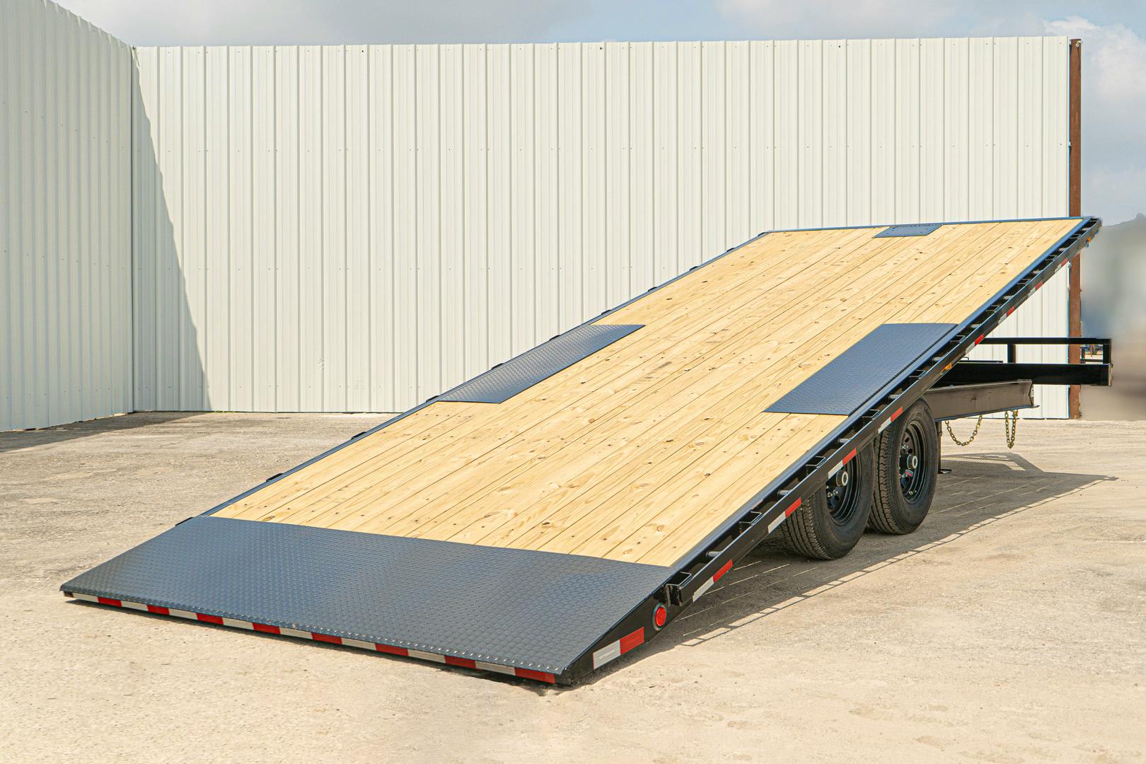 PJ Trailers 22'x102" Deckover Power Tilt Trailer (T8) - Stock #88856 - Image 20 of 22