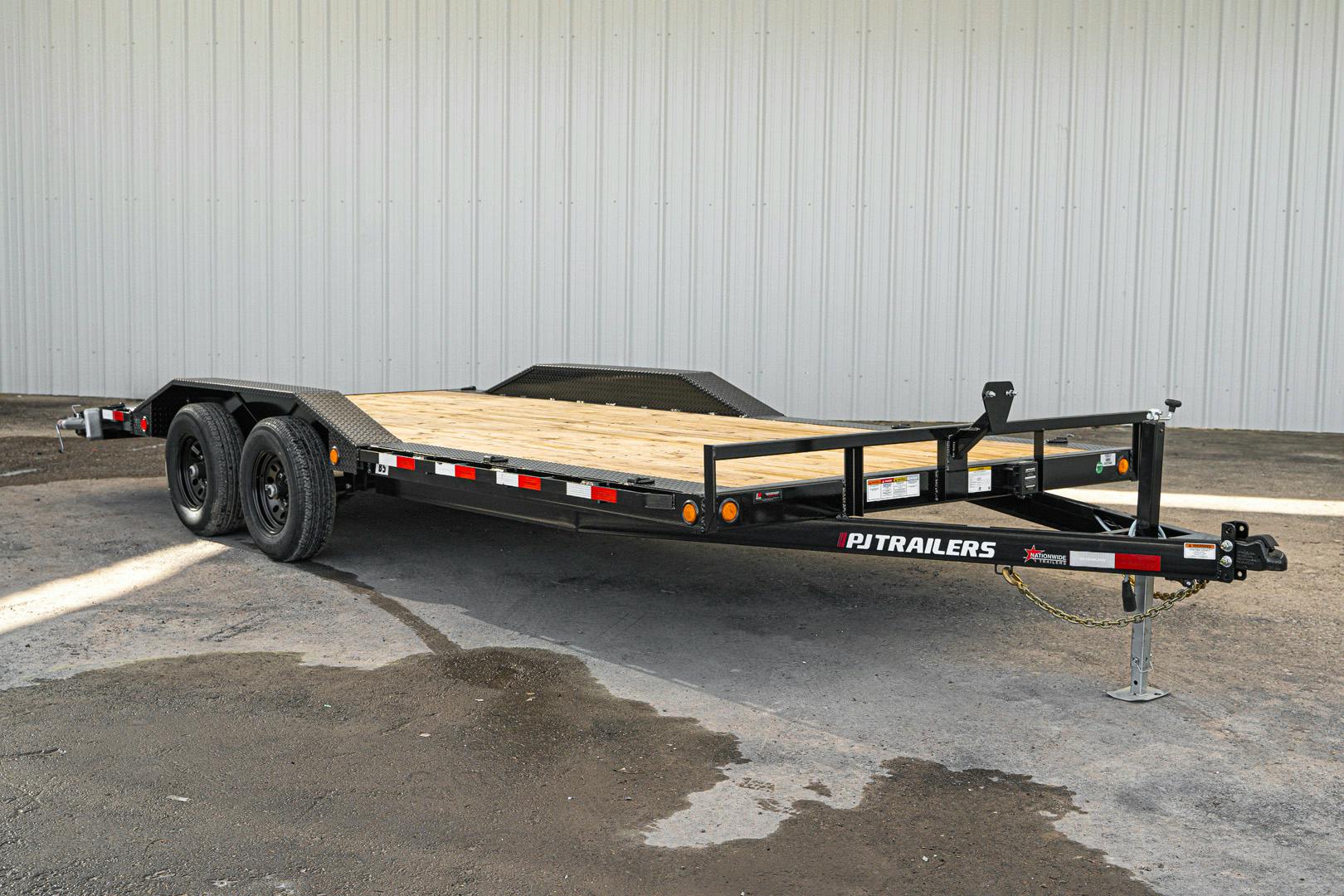 PJ Trailers 20'x102" 5" Channel Car Trailer (B5) - Stock #88862 - Image 2 of 18