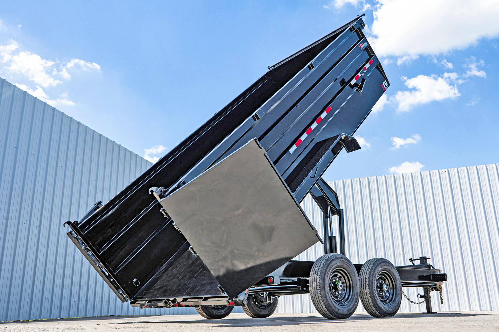 PJ Trailers 16'x83" Low Pro High Side Dump Trailer w/ 4' Sides (DM) - Stock #88866 - Image 24 of 30