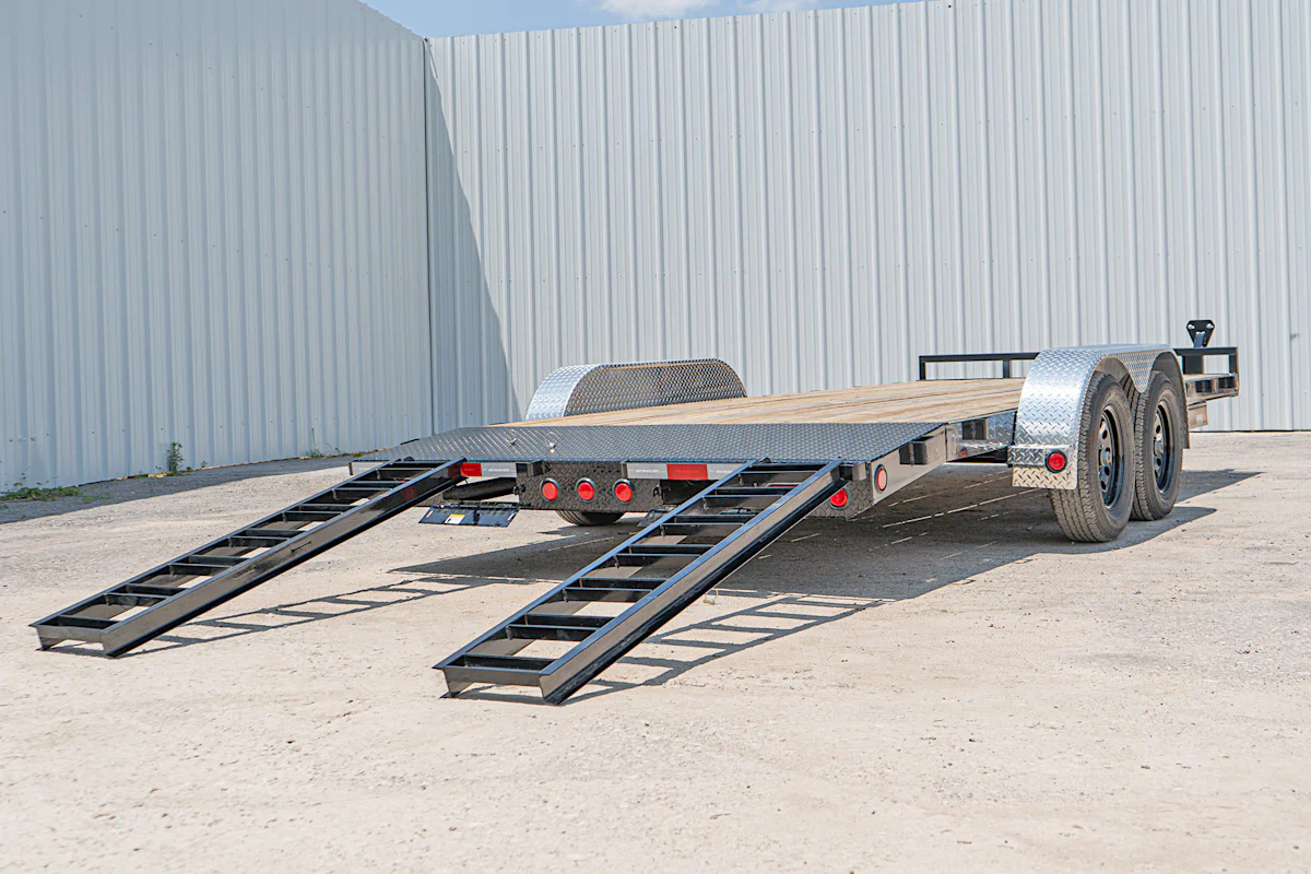 PJ Trailers 18'x83" 5" Channel Car Trailer (C5) - Stock #88875 - Image 4 of 14 PJ Trailers 18'x83" 5" Channel Car Trailer (C5) - Stock #88875 - Image 4 of 14