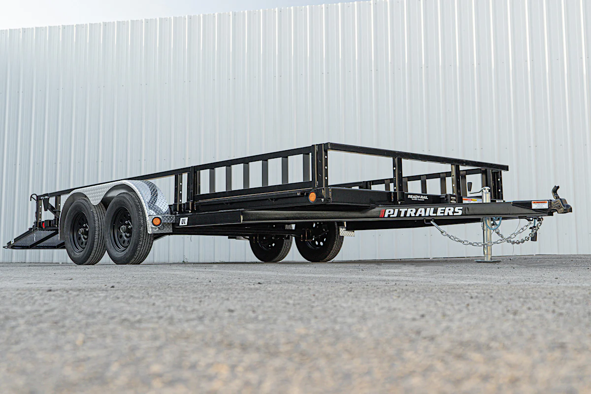 PJ Trailers 16'x83" Tandem Axle 4" Channel Utility Trailer (UL) - Stock #88881 - Image 6 of 19 PJ Trailers 16'x83" Tandem Axle 4" Channel Utility Trailer (UL) - Stock #88881 - Image 6 of 19