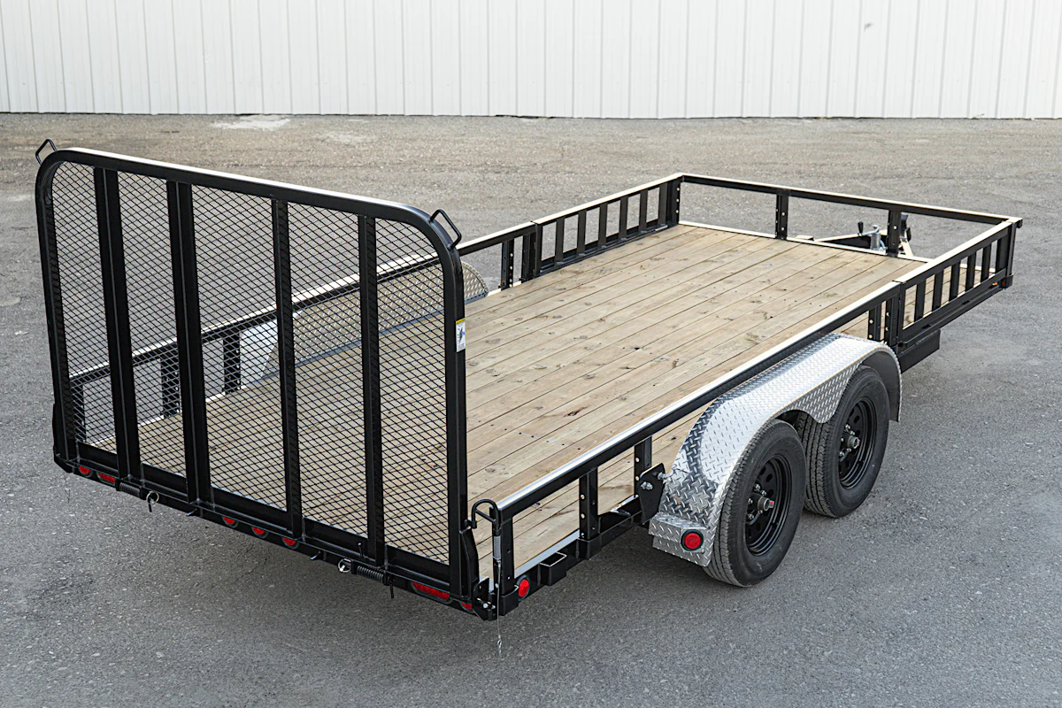 PJ Trailers 16'x83" Tandem Axle 4" Channel Utility Trailer (UL) - Stock #88881 - Image 16 of 19 PJ Trailers 16'x83" Tandem Axle 4" Channel Utility Trailer (UL) - Stock #88881 - Image 16 of 19