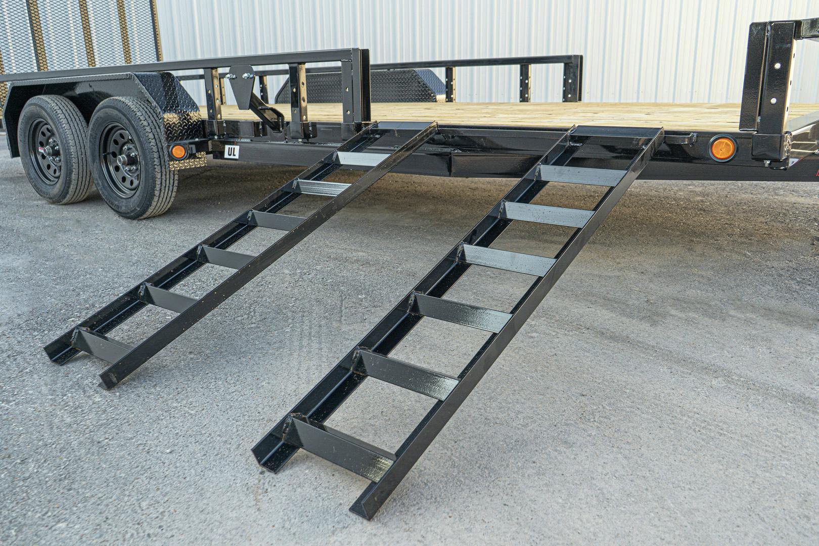 PJ Trailers 16'x83" Tandem Axle 4" Channel Utility Trailer (UL) - Stock #88881 - Image 8 of 19