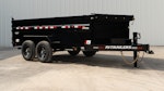 PJ Trailers 14'x83" Low Pro High Side Dump Trailer w/ 3' Sides (DM) Stock #88891 - Thumbnail 4