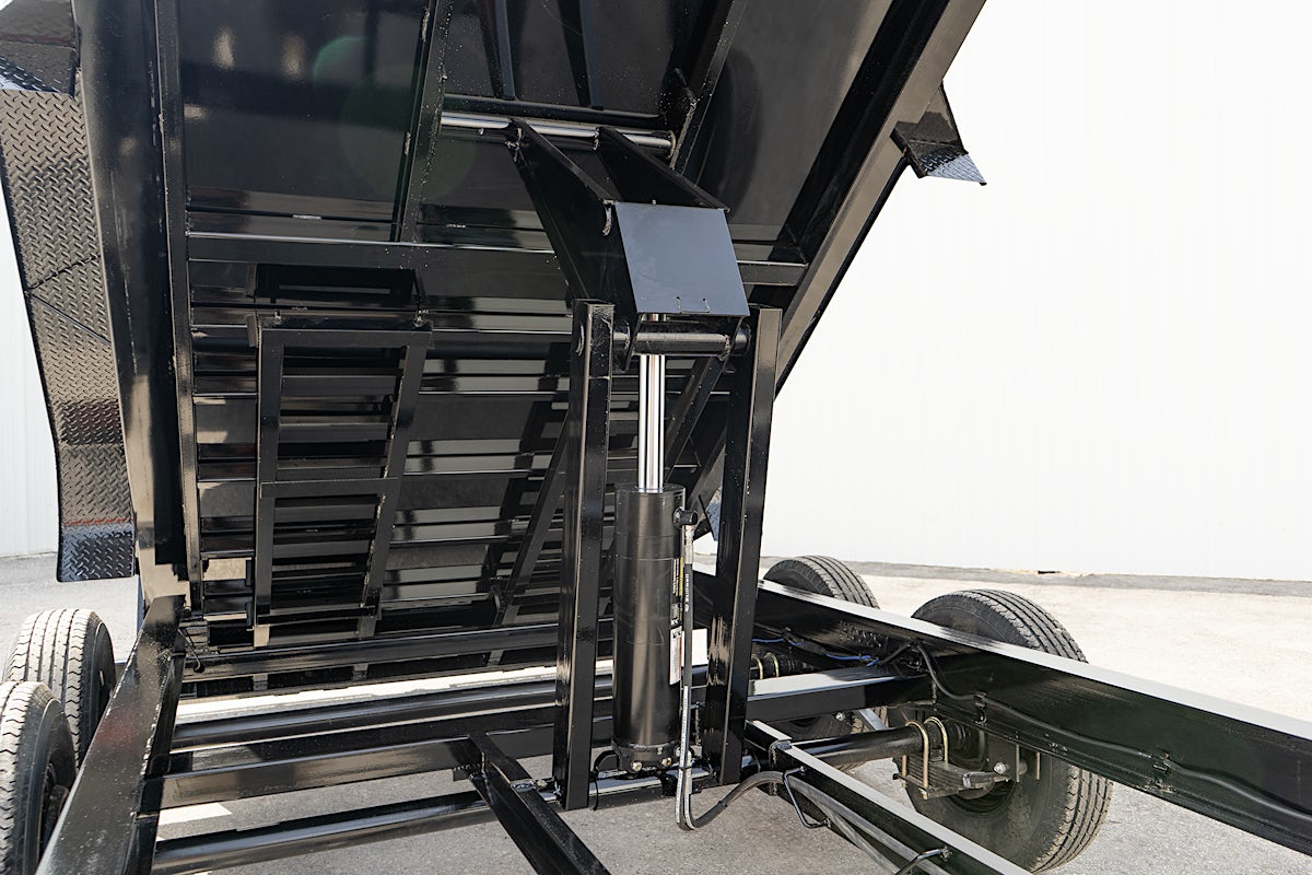 PJ Trailers 14'x83" Low Pro High Side Dump Trailer w/ 3' Sides (DM) - Stock #88891 - Image 6 of 25 PJ Trailers 14'x83" Low Pro High Side Dump Trailer w/ 3' Sides (DM) - Stock #88891 - Image 6 of 25