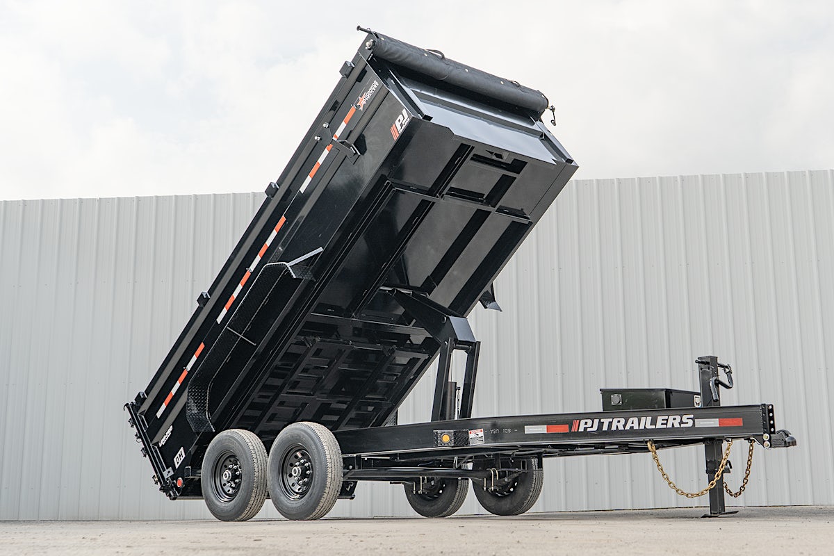 PJ Trailers 14'x83" Low Pro High Side Dump Trailer w/ 3' Sides (DM) - Stock #88891 - Image 9 of 25 PJ Trailers 14'x83" Low Pro High Side Dump Trailer w/ 3' Sides (DM) - Stock #88891 - Image 9 of 25