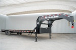 PJ Trailers 30'x102" Gooseneck Low Pro Flatbed Trailer w/ Singles (LS) Stock #88893 - Thumbnail 3