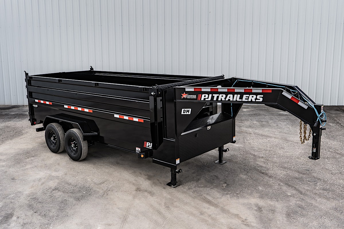 PJ Trailers 14'x83" Low Pro High Side Dump Trailer w/ 4' Sides (DM) - Stock #88895 - Image 2 of 33 PJ Trailers 14'x83" Low Pro High Side Dump Trailer w/ 4' Sides (DM) - Stock #88895 - Image 2 of 33
