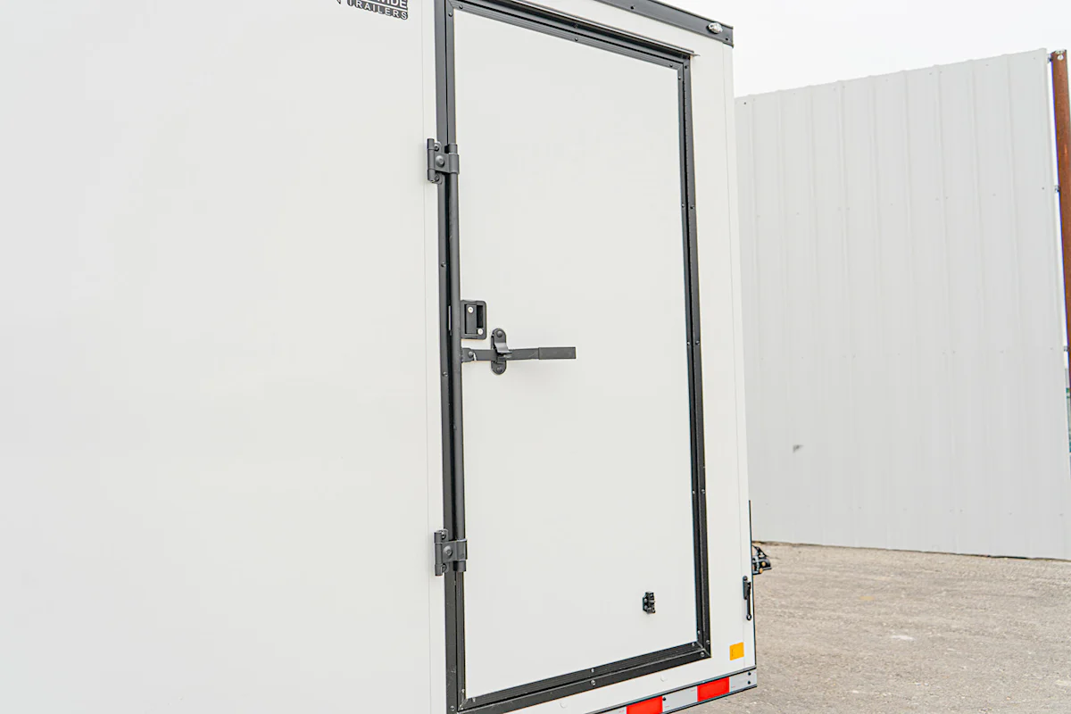 CellTech 8.5'x24' All-Steel Enclosed Cargo Trailer w/ Rear Ramp Door (C2) - Stock #88896 - Image 5 of 19 CellTech 8.5'x24' All-Steel Enclosed Cargo Trailer w/ Rear Ramp Door (C2) - Stock #88896 - Image 5 of 19