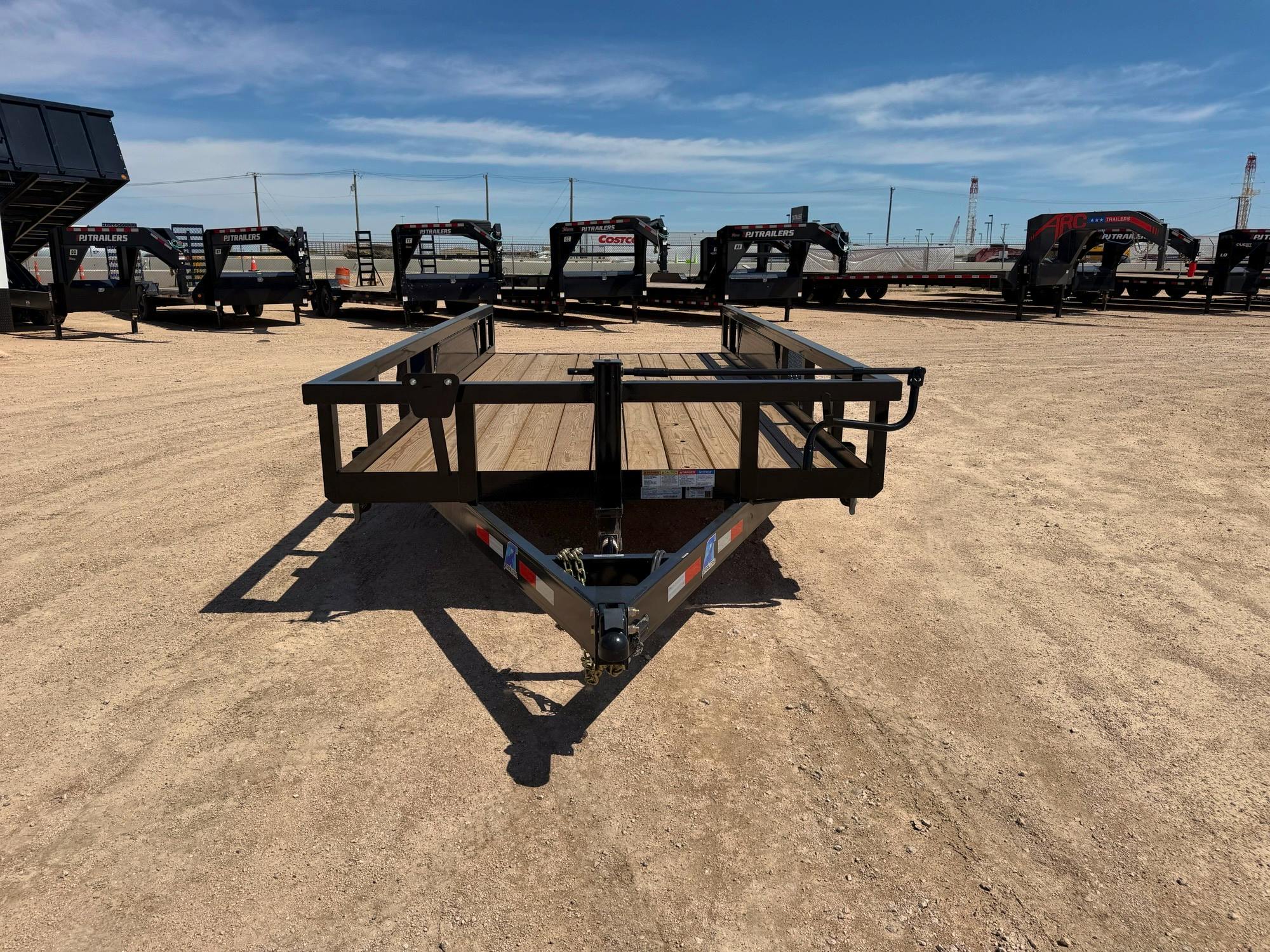 AT Trailers 16'x83" Utility Trailer w/ Slide-in Ramps - Stock #88897 - Image 2 of 8
