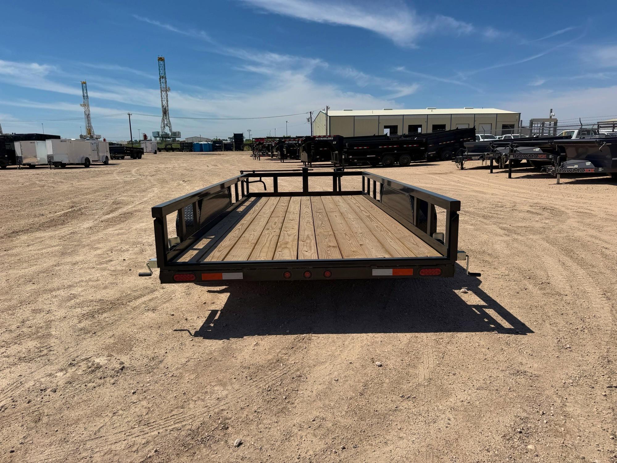 AT Trailers 16'x83" Utility Trailer w/ Slide-in Ramps - Stock #88897 - Image 5 of 8