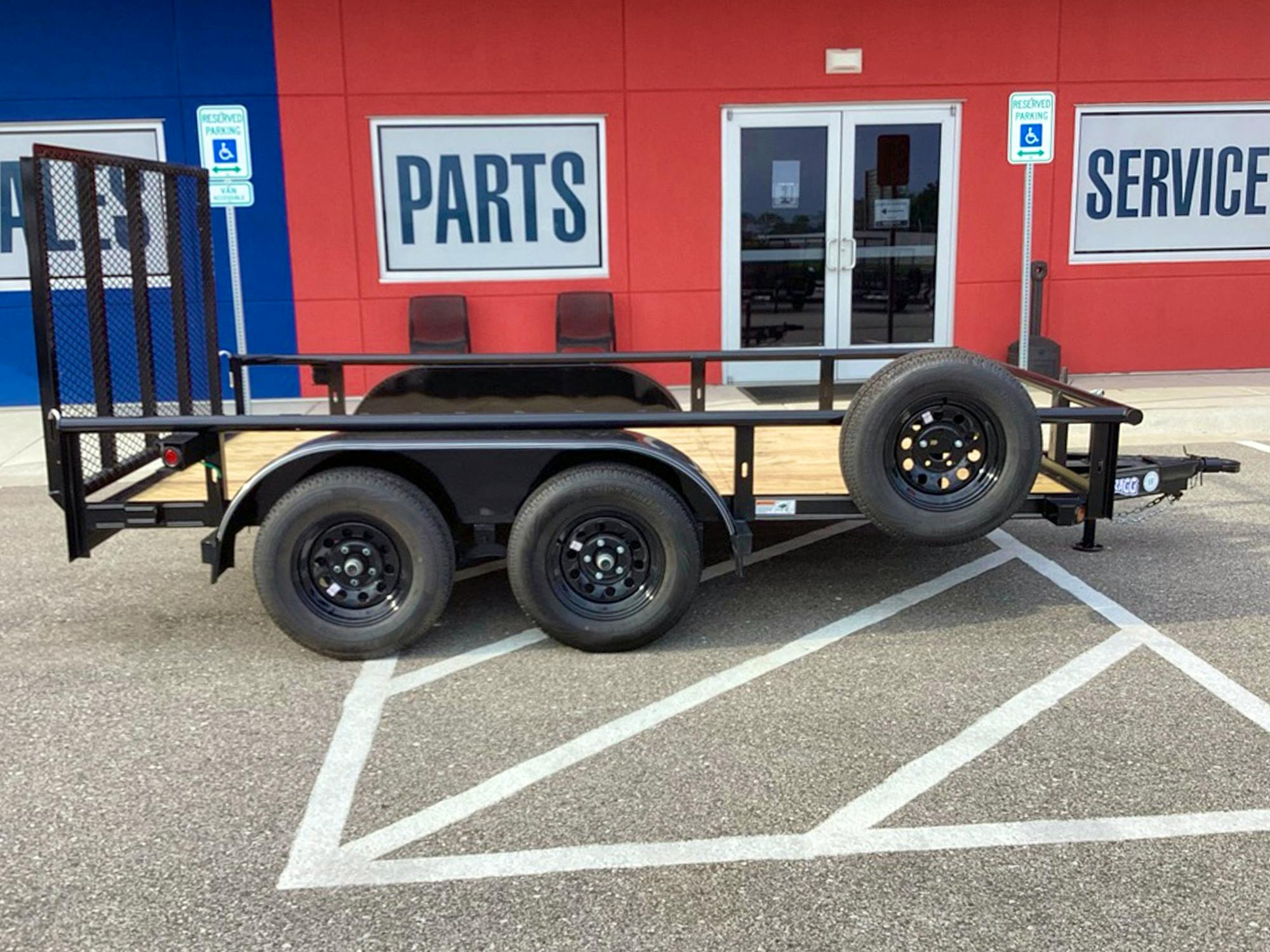 Texas Bragg 12'x83" Utility Trailer w/ 4' Gate (U2) - Stock #88932 - Image 2 of 5