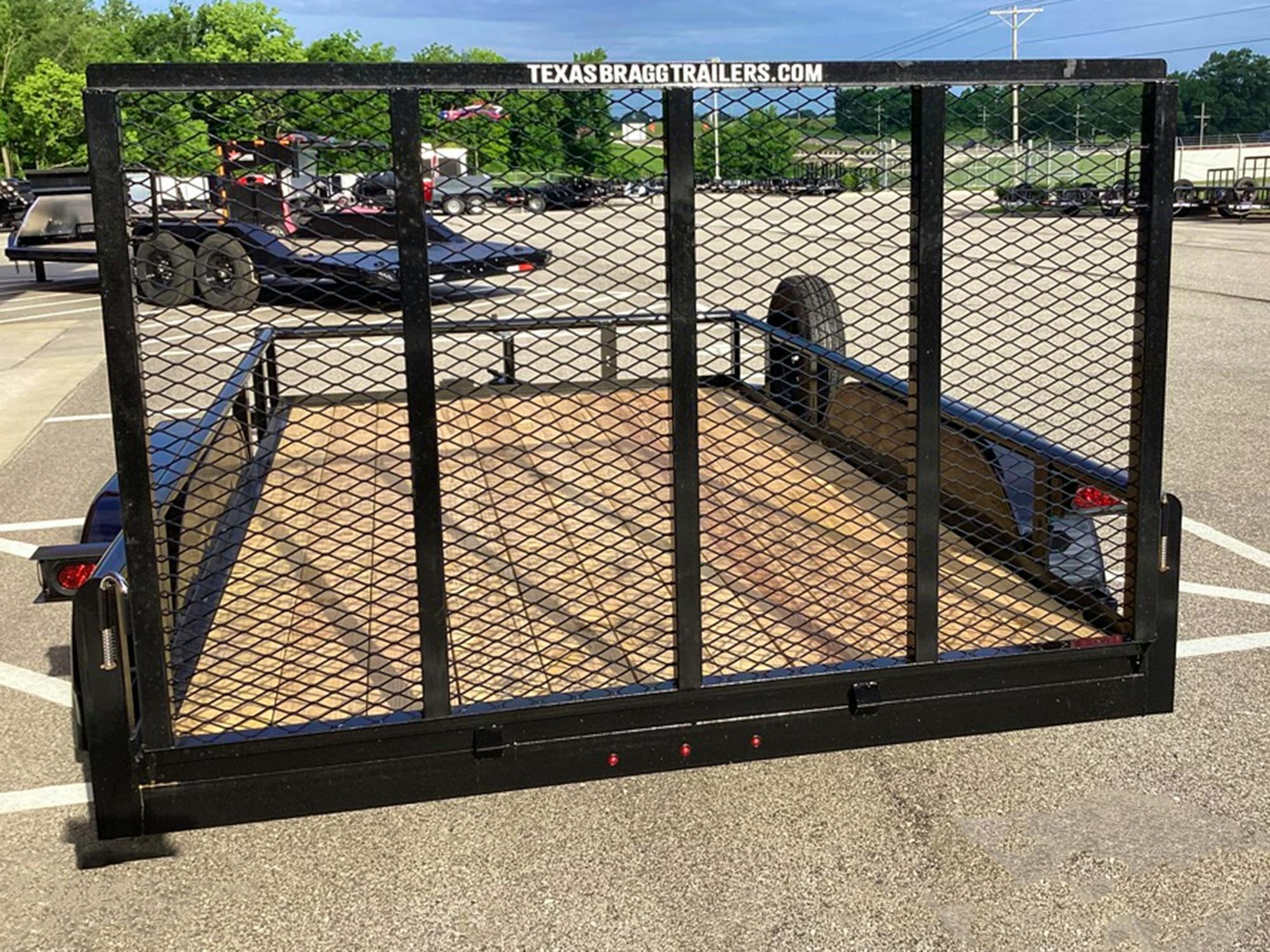 Texas Bragg 12'x83" Utility Trailer w/ 4' Gate (U2) - Stock #88932 - Image 3 of 5