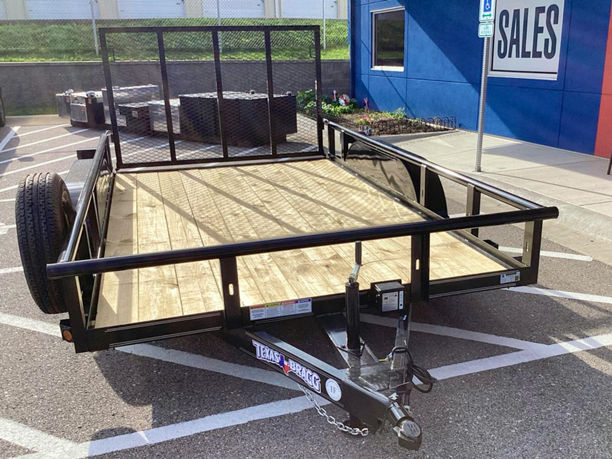 Texas Bragg 12'x83" Utility Trailer w/ 4' Gate (U2) - Stock #88932 - Image 5 of 5