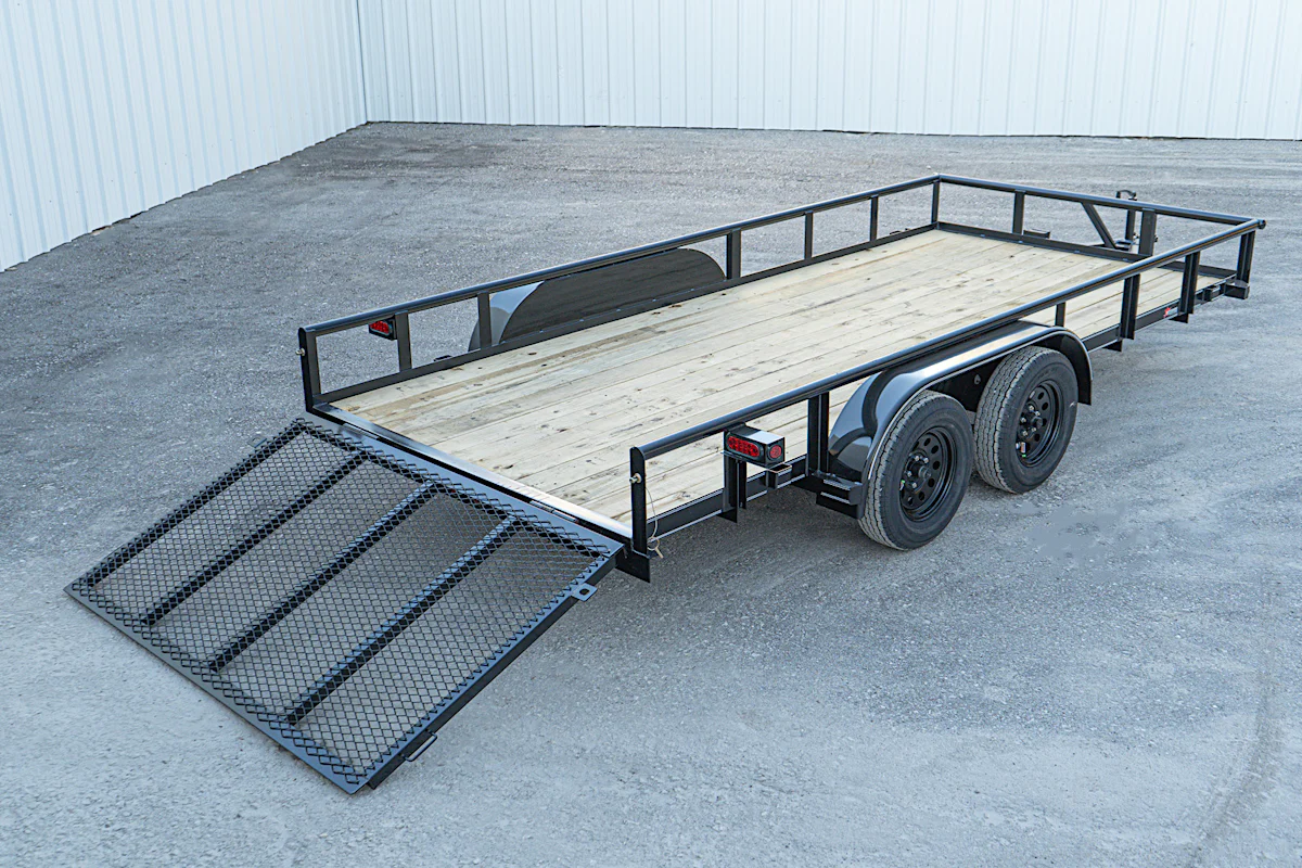 Texas Bragg 16'x83" Utility Trailer w/ 4' Gate (U2) - Stock #88934 - Image 13 of 15 Texas Bragg 16'x83" Utility Trailer w/ 4' Gate (U2) - Stock #88934 - Image 13 of 15