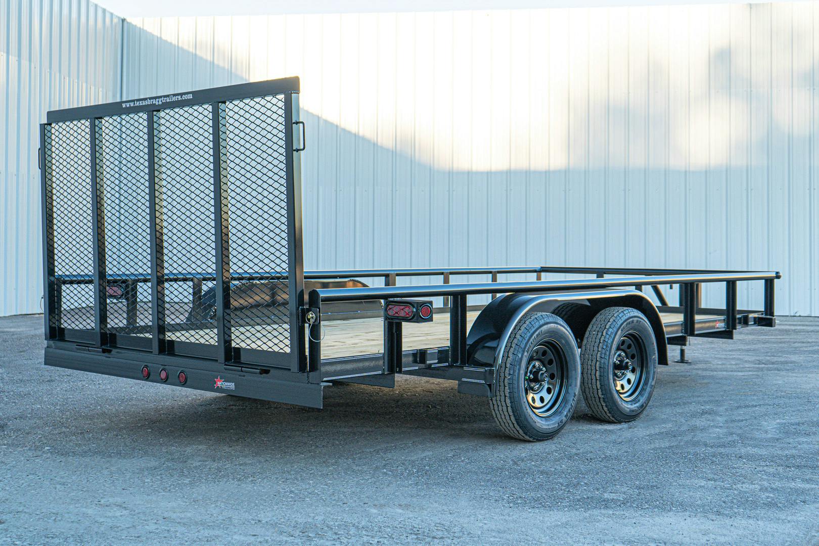 Texas Bragg 16'x83" Utility Trailer w/ 4' Gate (U2) - Stock #88934 - Image 14 of 15