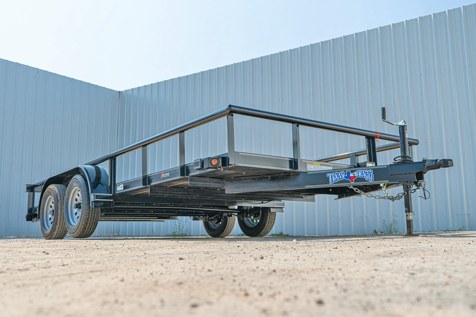 Texas Bragg 16'x83" Utility Trailer w/ Slide-In Ramps (U2) - Stock #88968 - Image 3 of 9