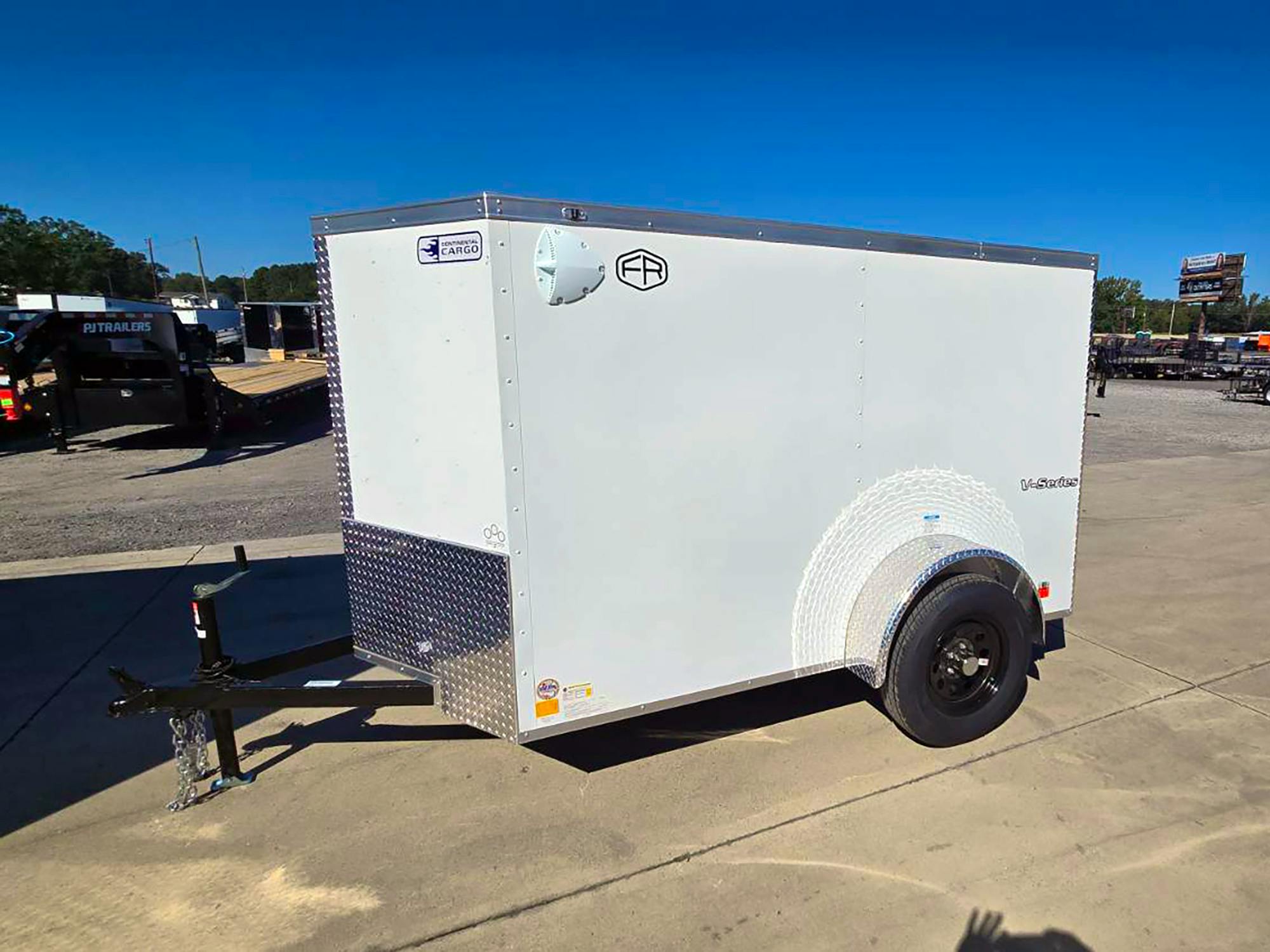 Continental Cargo V-Series 5' × 8' Enclosed Cargo Trailer
