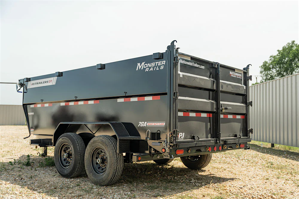 PJ Trailers 14'x83" Telescopic Dump Trailer w/ 4' Sides (DT) - Stock #89041 - Image 5 of 18 PJ Trailers 14'x83" Telescopic Dump Trailer w/ 4' Sides (DT) - Stock #89041 - Image 5 of 18