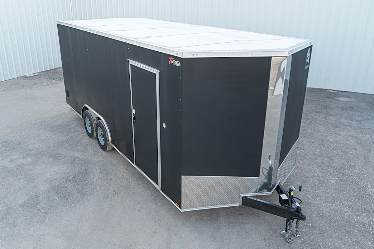 Spartan 8.5'x20' Enclosed Cargo Trailer w/ Rear Ramp Door (C2) - Stock #89045 - Image 4 of 10 Spartan 8.5'x20' Enclosed Cargo Trailer w/ Rear Ramp Door (C2) - Stock #89045 - Image 4 of 10