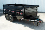 PJ Trailers 14'x83" Low Pro High Side Dump Trailer w/ 4' Sides (DM) Stock #89065 - Thumbnail 2