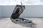 PJ Trailers 14'x83" Telescopic Dump Trailer w/ 2' Sides (DT) Stock #89073 - Thumbnail 2