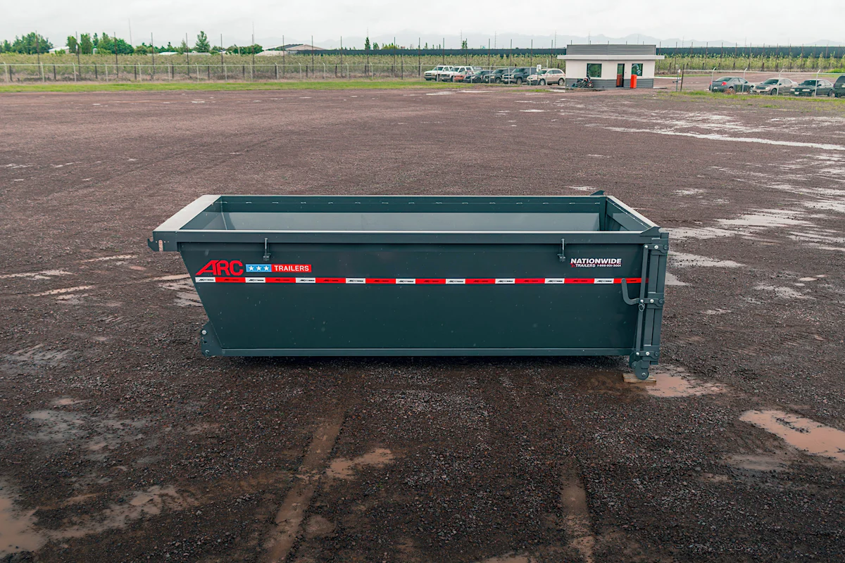 ARC Trailers 14' 14 Yard Multi-purpose Roll Off Dumpster (MDB) - Stock #89102 - Image 6 of 8 ARC Trailers 14' 14 Yard Multi-purpose Roll Off Dumpster (MDB) - Stock #89102 - Image 6 of 8