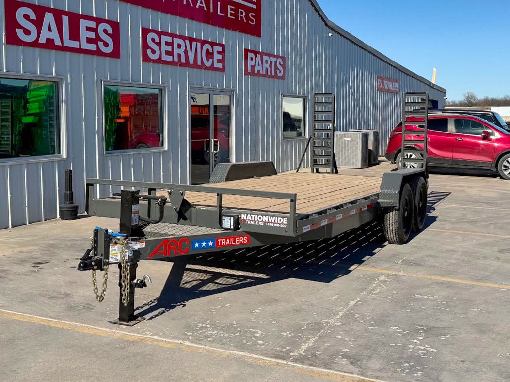 ARC Trailers 20'x83" General Purpose 14K Equipment Trailer (BEG) - Stock #89106 - Image 1 of 6