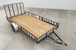 PJ Trailers 14'x83" Single Axle 4" Channel Utility Trailer (U8) Stock #89125 - Thumbnail 7